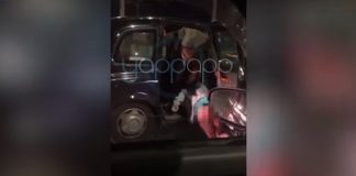 Καυγάς για ένα ταξί!