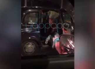 Καυγάς για ένα ταξί!